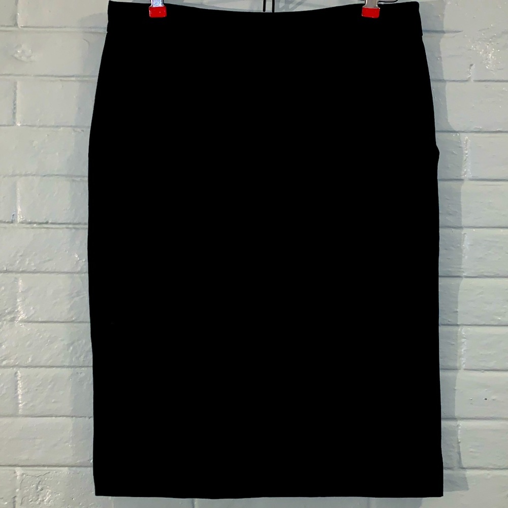 Size 8 Black Zip-Up Pencil Skirt